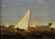 Thomas Eakins Landscape oil on canvas